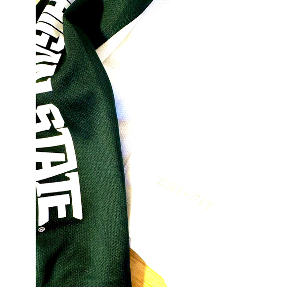 Michigan State University Nike Dri-Fit Elite Adult Men's Small Long Sleeve Shirt - Picture 7 of 11